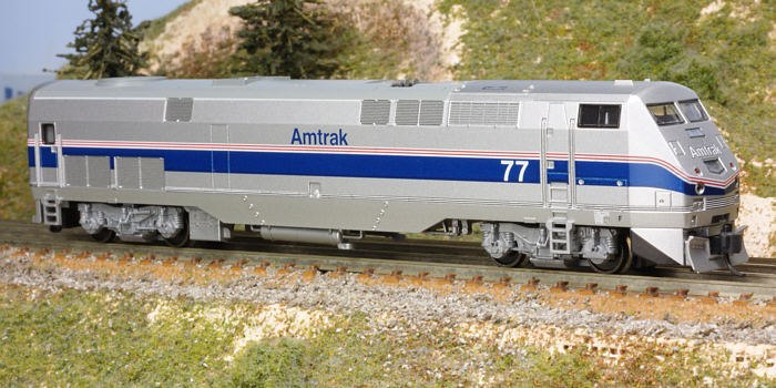Kato P42DC in Amtrak phase IV.