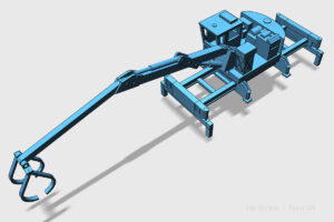 Tie loader CAD data